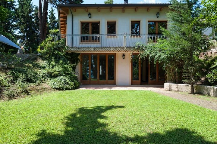 Villa exterior & balcony